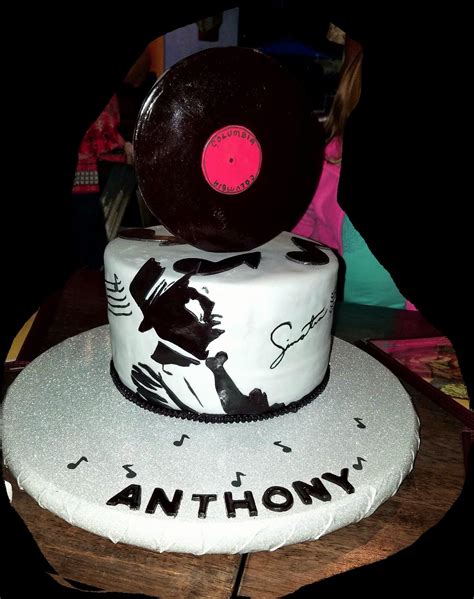 Frank Sinatra cake | Cake, Birthday cake, Desserts