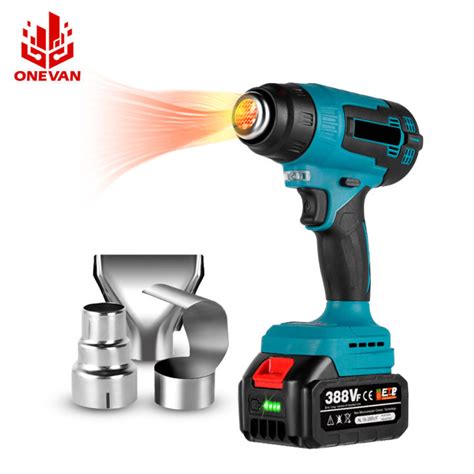 W Electric Heat Machine For Makita V Battery Cordless Handheld Hot Air Machine With