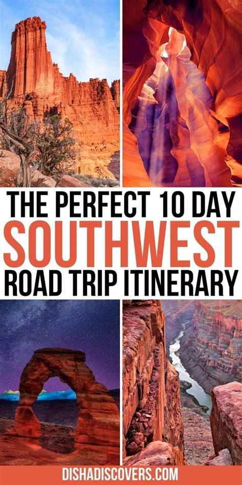 The Perfect 10-Day Southwest USA Road Trip Itinerary | Disha Discovers