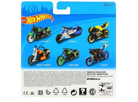 اسباب بازی فقط توی توی TOY TOY موتور Hot Wheels مدل X Blade آبی با مقیاس