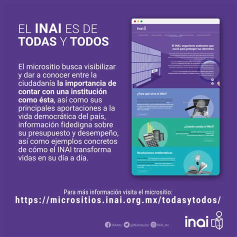 Inai On Twitter ⭕como Parte De Nuestro Compromiso Por Fortalecer El