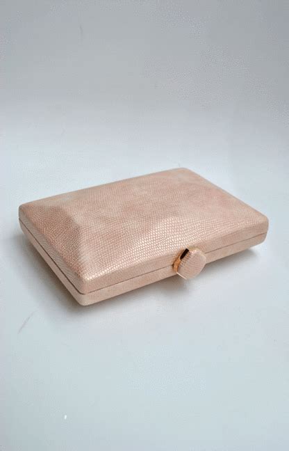 Clutch Rosa Nude Irregular El Joyero De Miriam