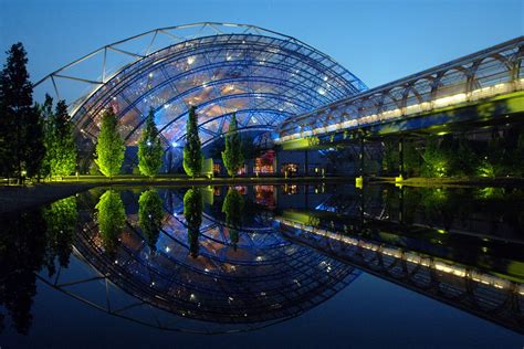 Leipzig Glass Hall Happy 21st Birthday Ian Ritchie Architects