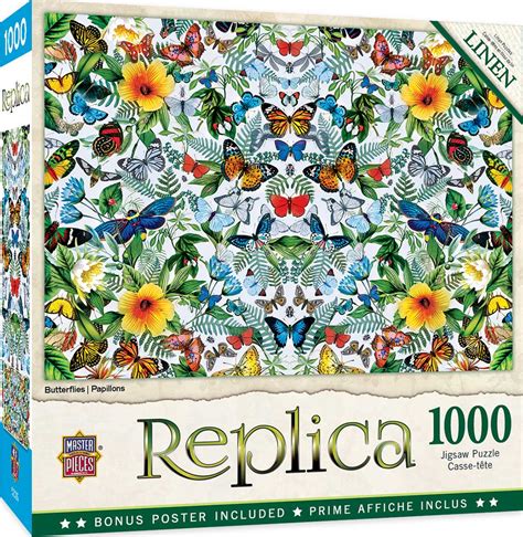 Butterflies, 1000 Pieces, MasterPieces | Puzzle Warehouse