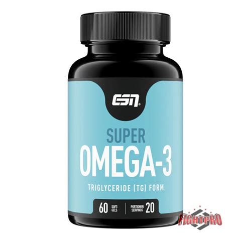 ESN OMEGA 3 60 CAPSULES FIGHTPRO ENSCHEDE