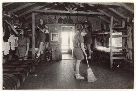 Vintage Wisconsin Summer Camp Taught Girls Survival Skills Wisconsin