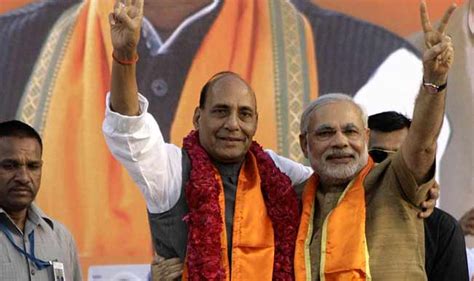 Bharatiya Janata Party leaders meet Narendra Modi, Rajnath Singh ...