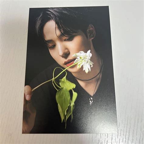 Ateez Yunho S Cawaii Japan Magazine Tower Records Pob Official Postcard