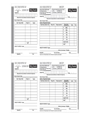 19 Printable cheque deposit slip Forms and Templates - Fillable Samples ...