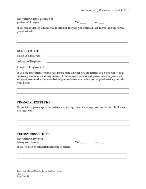 Marion County Probate Form ≡ Fill Out Printable Pdf Forms Online