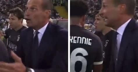 2° Tempo Da Vecchia Juventus Allegri è Una Furia Svelata La