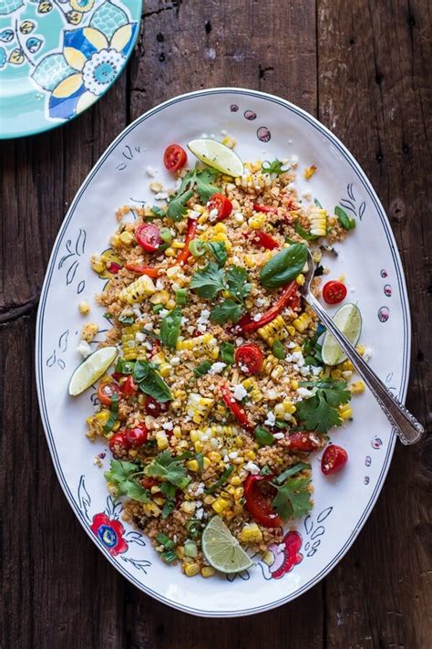 Summer Grilled Mexican Street Corn Quinoa Salad Half Baked Harvest