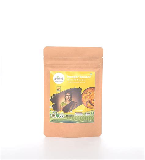 Spicebay Iyengar Sambar Masala Powder 100g Grocery And Gourmet Foods