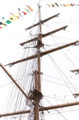 Viking Ship Mast and Rigging Rope Lines Stock Photos - FreeImages.com