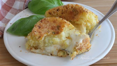 TORTINO Di PATATE Cottura Al Forno La Ricetta Dal Cuore Filante