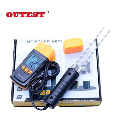 Gm620 Portable Long Probe Wood Moisture Tester Needle Type Building