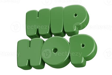 Free Hip Hop 3d Word Text 16458073 PNG With Transparent Background