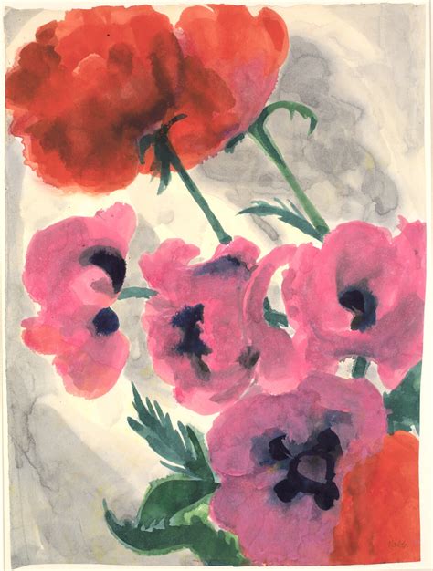 Valmuer 1932 1935 Nolde Emil SMK Open