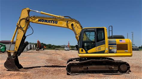 Komatsu Pc170lc 10 Excavator With Hydraulic Thumb For Sale Youtube