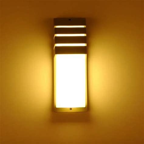 Modern LED exterior wall light waterproof outdoor led sconce 10w warm ...