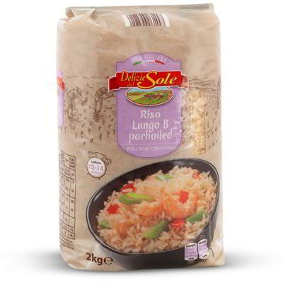 Riso Lungo B Parboiled DELIZIE DAL SOLE 2kg In Dettaglio Eurospin