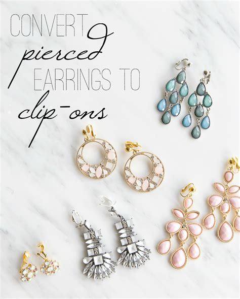 How To Convert Earrings To Clip On Just A Girl Blog