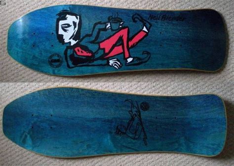 Another Cool Neil Blender Deck Old School Skateboards Vintage