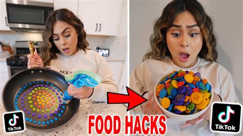 We Tested Viral Tiktok Food Hacks Shocking Youtube