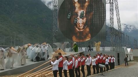 The Satanic Rituals At The Opening Of Gothard Tunnel And The Cern