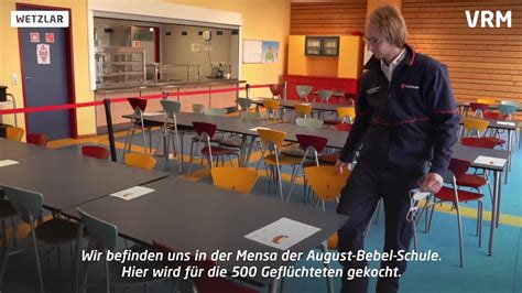 Notunterkunft Bei Bebel Schule In Wetzlar Steht Bereit YouTube