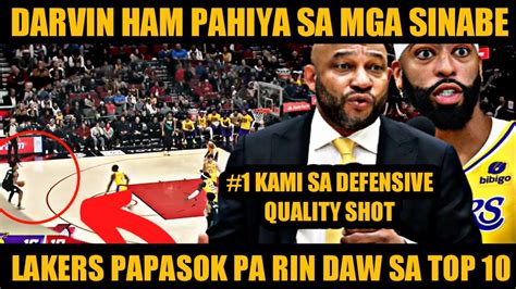 Hindi Makaka Pasok Ang Lakers Sa Playoffs Pag Ganito Si D Ham Dlo At