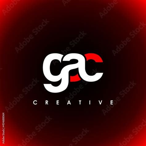 GAC Letter Initial Logo Design Template Vector Illustration Stock Vector | Adobe Stock ...