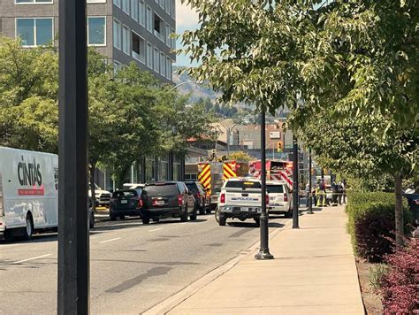 Update Two Taken To Hospital After Crash On Lansdowne Street Downtown