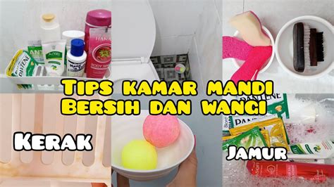 TIPS KAMAR MANDI BERSIH DAN WANGI SETIAP HARI TIPS HILANGIN KERAK DAN