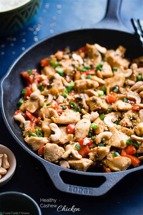 Easy Paleo Cashew Chicken Stir Fry Food Faith Fitness