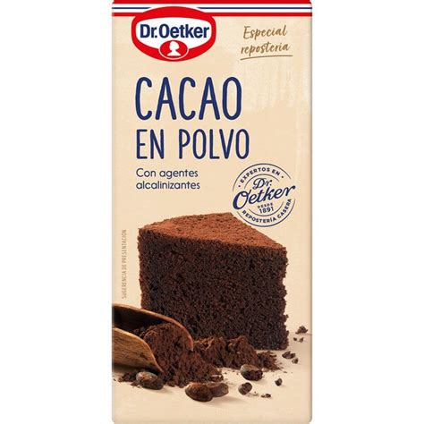 Comprar cacao en polvo especial repostería estuche 100 g DR OETKER