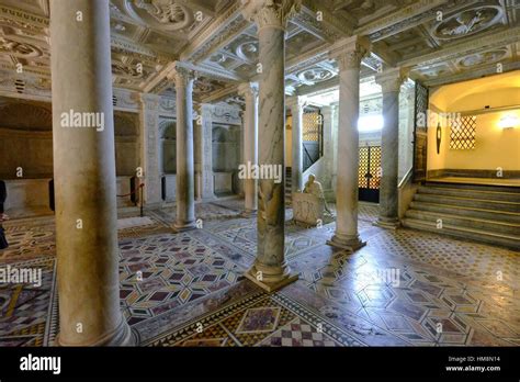 The Naples Cathedral Crypt Succorpo Chapel Naples Italy Europe