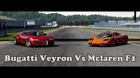 Forza Motorsport 4 Battle S2 E10 Bugatti Veyron Vs Mclaren F1 YouTube