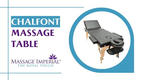 Chalfont Wooden Massage Table Mobile Massage Bed Massage Imperial