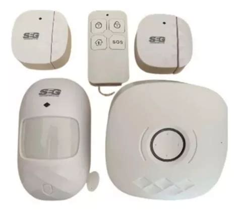 Sistema De Seguridad Para Casa Alarma Wifi Tuya Sirena W