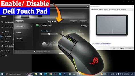 How To Lock Unlock Touch Pad In Dell Laptop YouTube