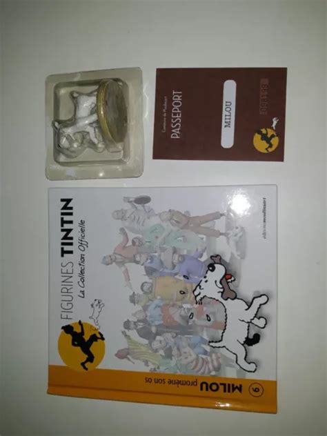 FIGURINE TINTIN LA Collection Officielle N 6 Milou EUR 12 90 PicClick FR