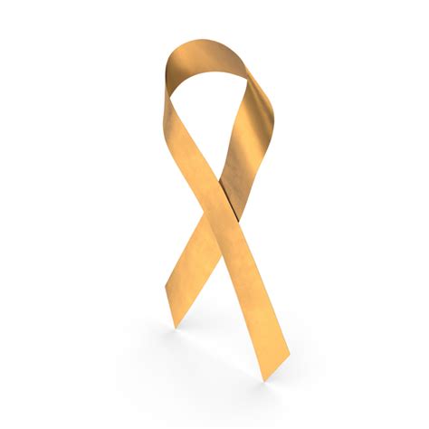 Gold Ribbon Childhood Cancer Awareness PNG Images & PSDs for Download ...