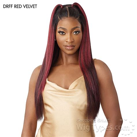 Outre 100 Human Hair Blend 5x5 Hd Lace Closure Wig Hhb Yaki Straight