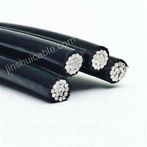 ASTM Triplex Service Drop Aluminum Aerial Bundle Cable Jytopcable