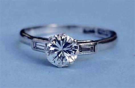 1ct Diamond Solitaire Engagement Ring