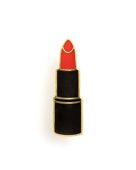 Lipstick Pin By Georgia Perry Pin Ban Do