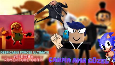 Sonic Forces Çakması ama Güzel Minions Adventure Obby Despicable