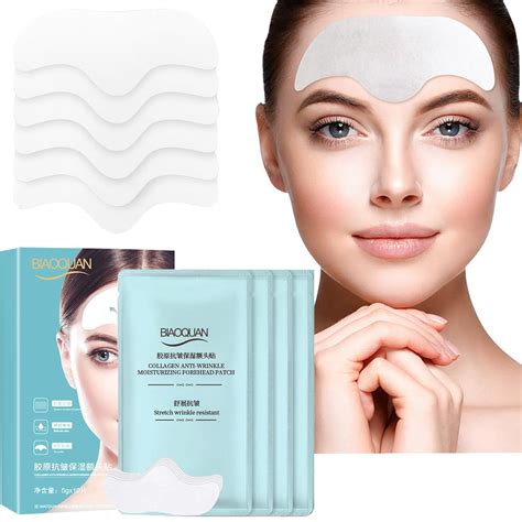 Amazon AREMOD Forehead Wrinkle Patches 10 Packs Frownies Facial