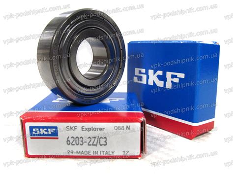 Подшипник 6203 2Z C3 SKF Купить Цена 158 в Украине
